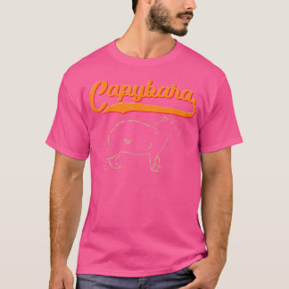 Capybara is voor fans die van capibara's houden t-shirt