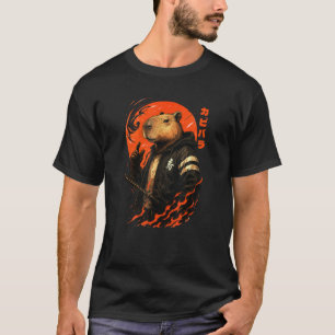 Capybara Japanse anime Samurai Ninja Japan Boys G T-shirt