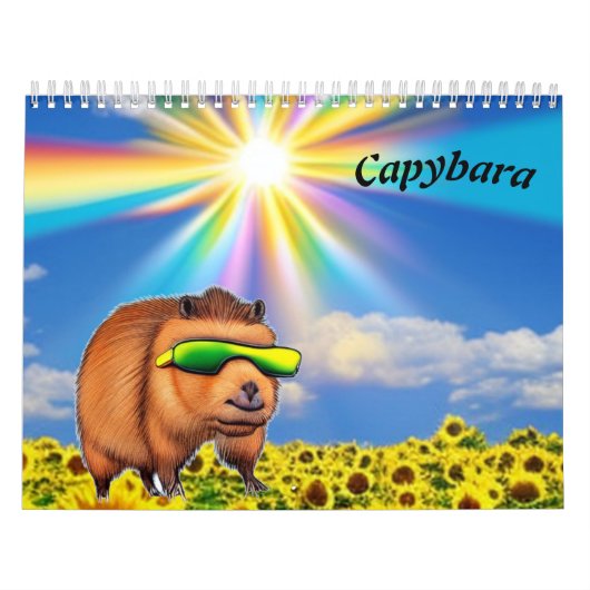 Capybara Kalender (Hoes)