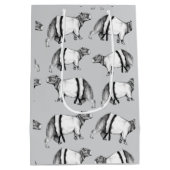 Capybara Karate Medium Cadeauzakje (Achterkant)