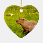 Capybara Keramisch Ornament (Achterkant)