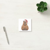 Capybara Kerstmis Grappige Kerstman Post-it® Notes (Kantoor)