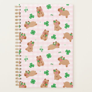 Capybara Klaver Roze Planner