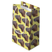 Capybara Klein Cadeauzakje (Achterkant Gekanteld)
