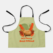 Capybara Knuffel Beste Vriend Tropisch Dier Schort (Voorkant)