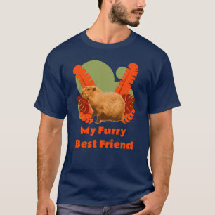 Capybara Knuffel Beste Vriend Tropisch Dier T-shirt