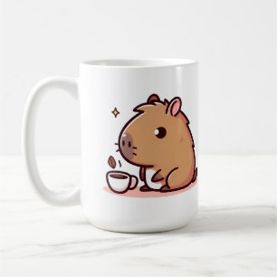 Capybara koffie liefhebber koffiemok