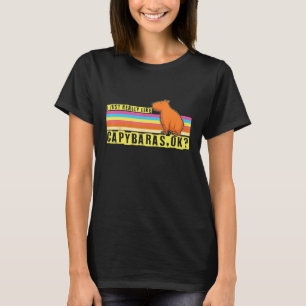 Capybara Leuke Capybaras knaagdier Capybara T-shirt