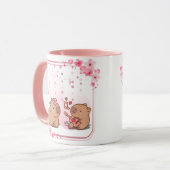 Capybara Love Coffee Mug (Devant gauche)