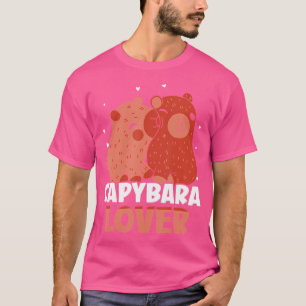 Capybara Lover Animal Knaagdier Capybaras T-shirt
