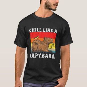 Capybara Lover Cute Capibara Rodent Dierenvriend_6 T-shirt