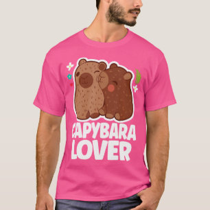 Capybara Lover Schattigee Capybara-eigenaar T-shirt
