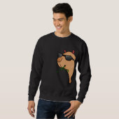 Capybara Lover Women Capybara Gift Men Capybara Trui (Voorkant volledig)