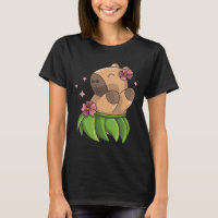Capybara Luau Dancing Hawaii Vakantie Kleding Meis