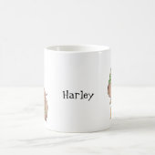 Capybara met katten- en hondencadeau koffiemok (Center)