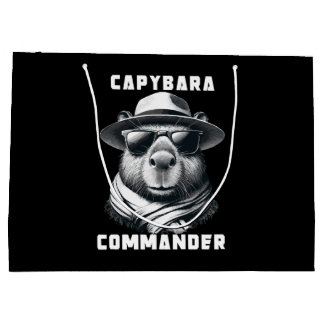 Capybara Met Zonnebril Capy Commandant Groot Cadeauzakje