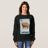 Capybara Mexicaanse Kaarten Trui (Voorkant volledig)
