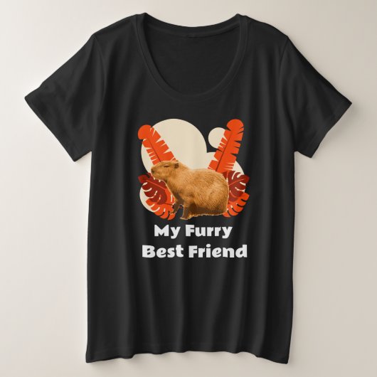 Capybara Mon Meilleur Ami Poilu (Design devant)