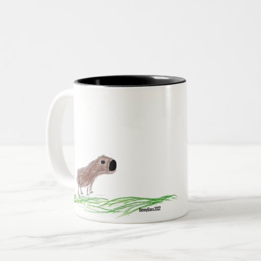 Capybara Mug (Devant gauche)