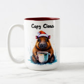 Capybara Mug, Capybara Cup, Adorable Mug (Gauche)