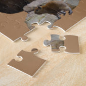 Capybara Mummy Avec Bébés, Jigsaw Puzzle (Côté)