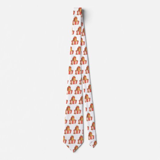 Capybara Necktie | Drôle Cravate Poster de animal  (Devant)