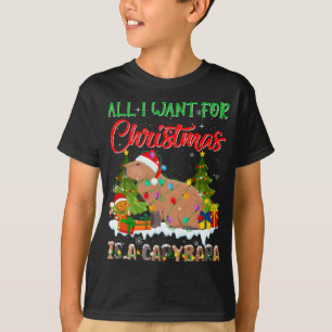 Capybara Noël Vilain Sweat Chien Xmas