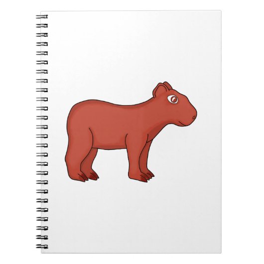 Capybara Notitieboek (Voorkant)