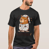 Capybara officiële slaap pyjama nachtjapon Sleepyb T-shirt (Voorkant)
