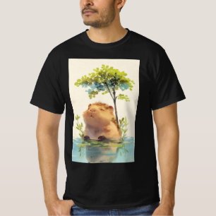 Capybara Ontspan Dip T-shirt