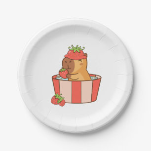 Capybara Paper Borden Leuk Dierenfeest Papieren Bordje