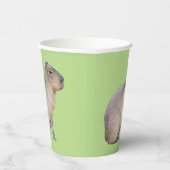 Capybara Papieren Bekers (Rechts)