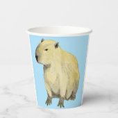 Capybara Papieren Bekers (Achterkant)