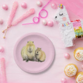 Capybara Papieren Bordje (Feest)