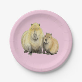 Capybara Papieren Bordje