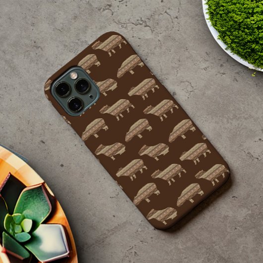 Capybara Pattern-telefoondraagtas Case-Mate iPhone Case