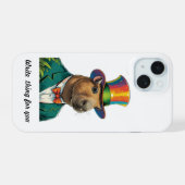 Capybara phone case iPhone iPhone 15 Hoesje (Achterkant horizontaal)