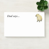 Capybara Post-it® Notes (Kantoor)