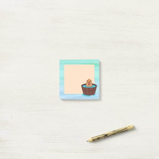 Capybara  post-it® notes (Op bureau)