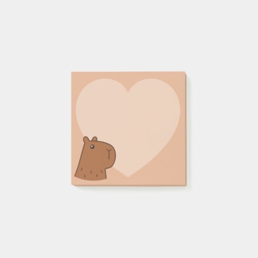 Capybara Post-it® Notes (Voorkant)