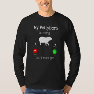 Capybara Reuzen Knaagdier Voor Pettybara T-shirt
