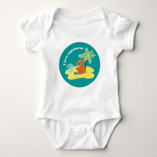 Capybara Romper (Voorkant)