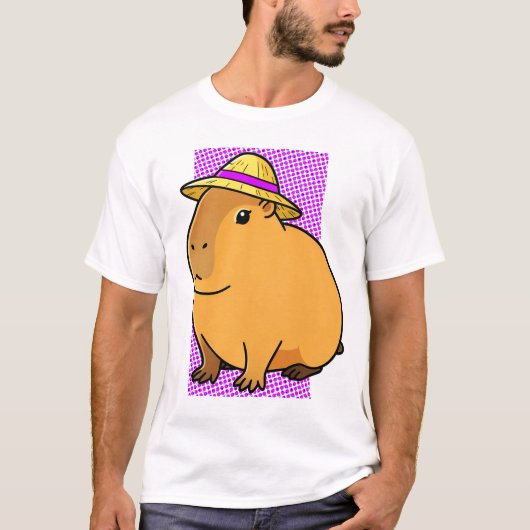 Capybara Rust Modus T-shirt (Voorkant)