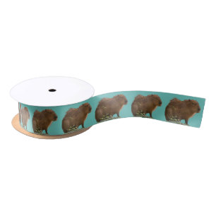 Capybara Satin Ribbon Lint