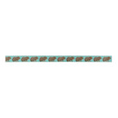 Capybara Satin Ribbon Lint (Voorkant)