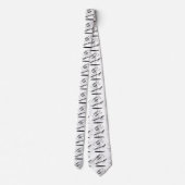 Capybara Skateboard Ollie Stropdas (Achterkant)