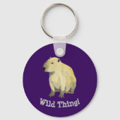Capybara Sleutelhanger (Achterkant)