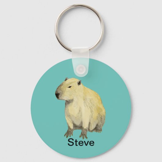 Capybara Sleutelhanger (Voorkant)