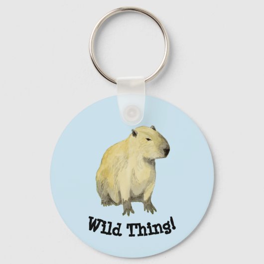 Capybara Sleutelhanger (Voorkant)
