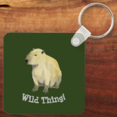 Capybara Sleutelhanger (Achterkant)